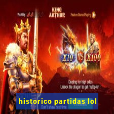 historico partidas lol